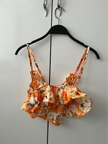 H&M Çiçekli üst