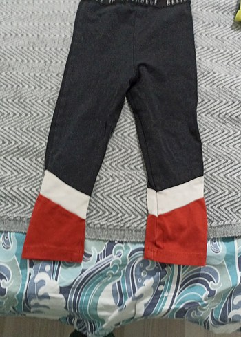 Kız Çocuk Gri Street Wear Tayt - Görsel 2