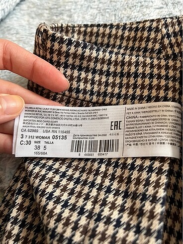 m Beden çeşitli Renk Mango kazayağı orta belli kalem pantolon