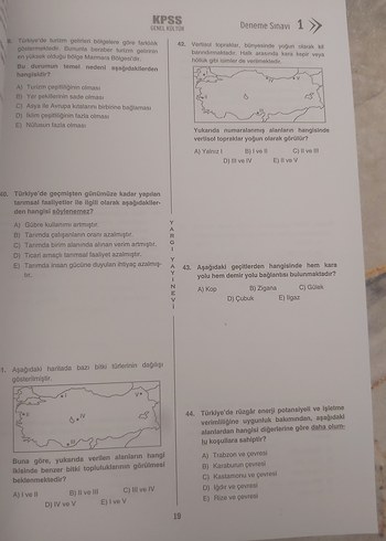 Beden Renk KPSS Ön Lisans 5 Deneme Sınavı Çözümüyle