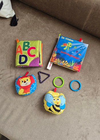 Renkli Eğitici Bebek Oyuncak Seti - Görsel 2