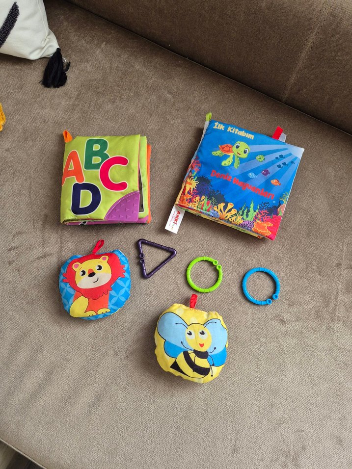 Renkli Eğitici Bebek Oyuncak Seti - Görsel 2