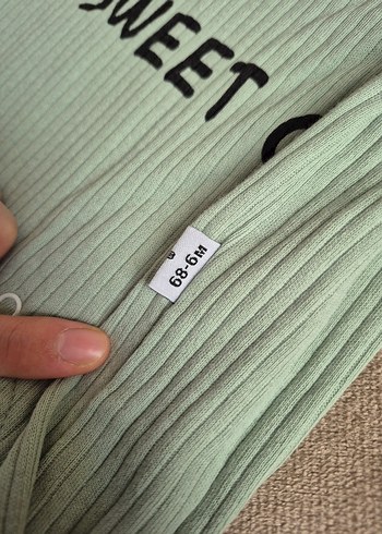 Düğmeli Uzun Kollu Erkek Bebek Body - Görsel 4