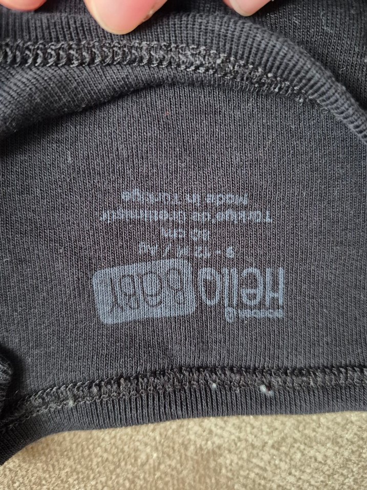 Düğmeli Uzun Kollu Erkek Bebek Body - Görsel 2