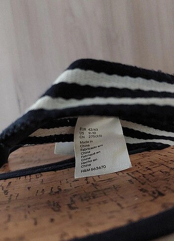 H&M Erkek modern terlik
