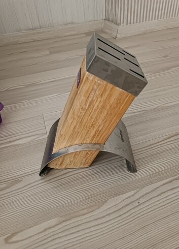 Bambu bıçak bloğu 