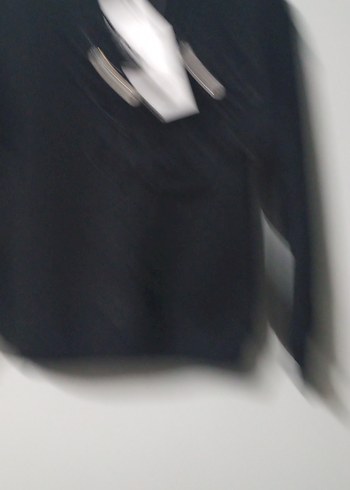 Siyah Kiz cocuk Sweatshirt - Görsel 4