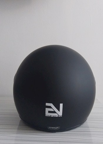 Sokak Stili Siyah Biker Kask - Görsel 3