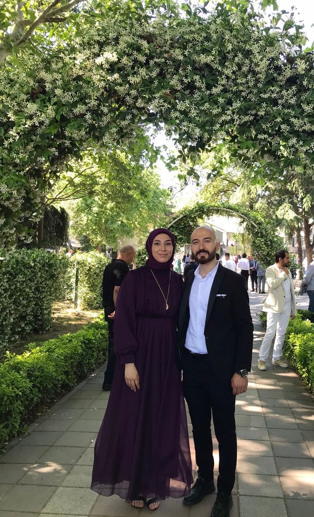 Mor tesettür elbise - Görsel 3