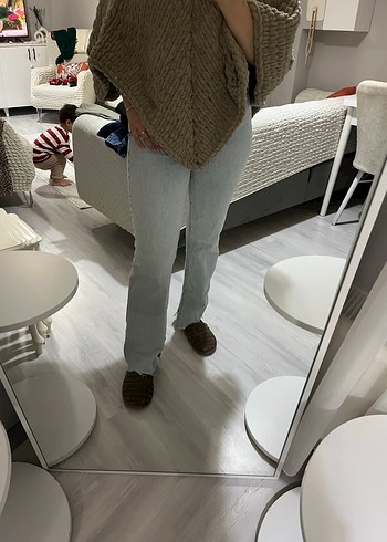 Yırtmaçlı pantolon - Görsel 2