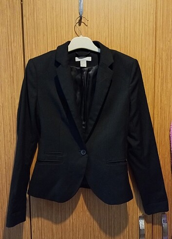 H&M Siyah Blazer Ceket