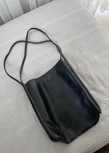 Beden Siyah Minimalist Deri Kadın Çanta