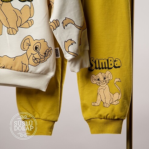 5 Yaş Beden Simba Punch Detay Eşofman Takımı