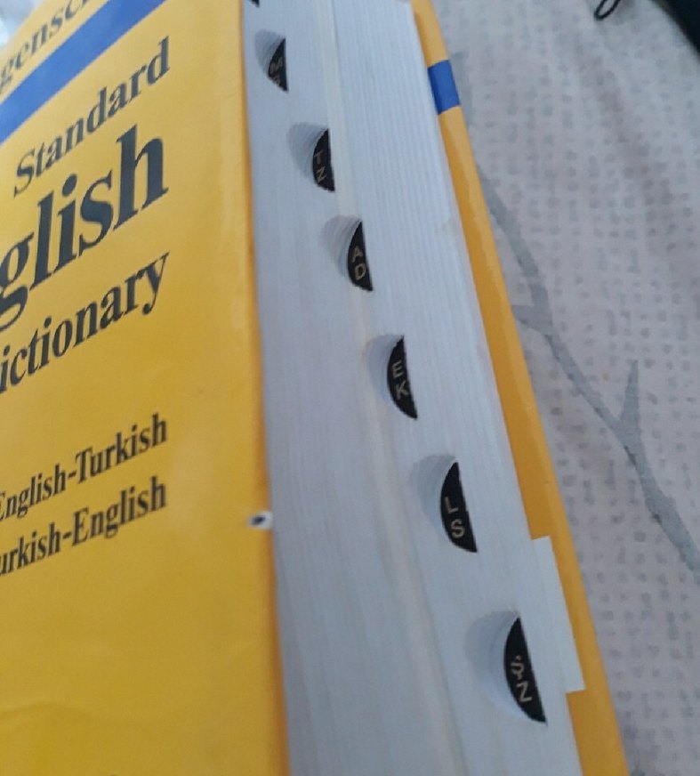 4e8 sayfa Buyuk İngilizce-Türkçe Sözlük - Görsel 2