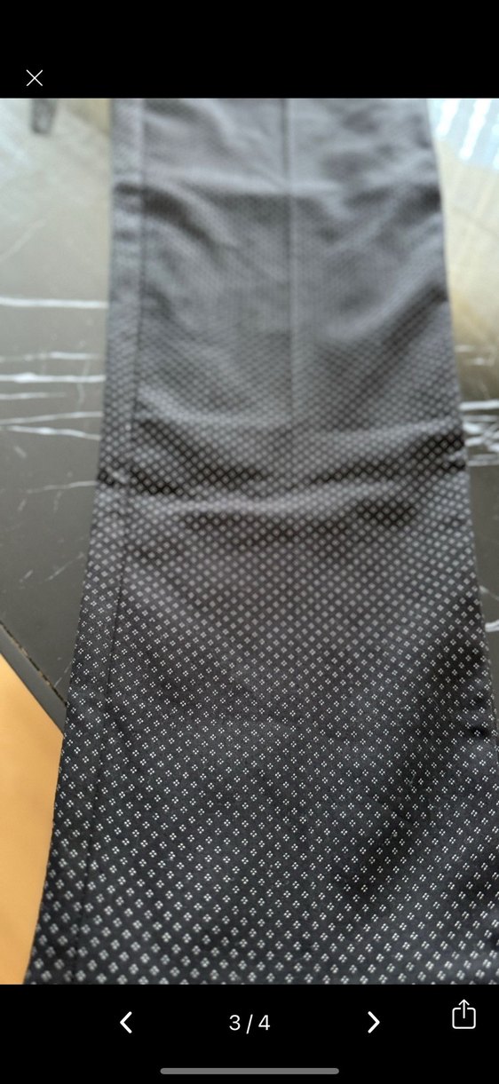 Gri Kadın Kemerli Kumaş Pantolon - Görsel 3