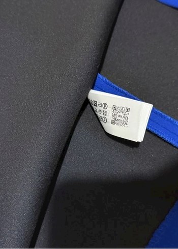 Kolsuz Lacivert Midi Elbise - Görsel 3