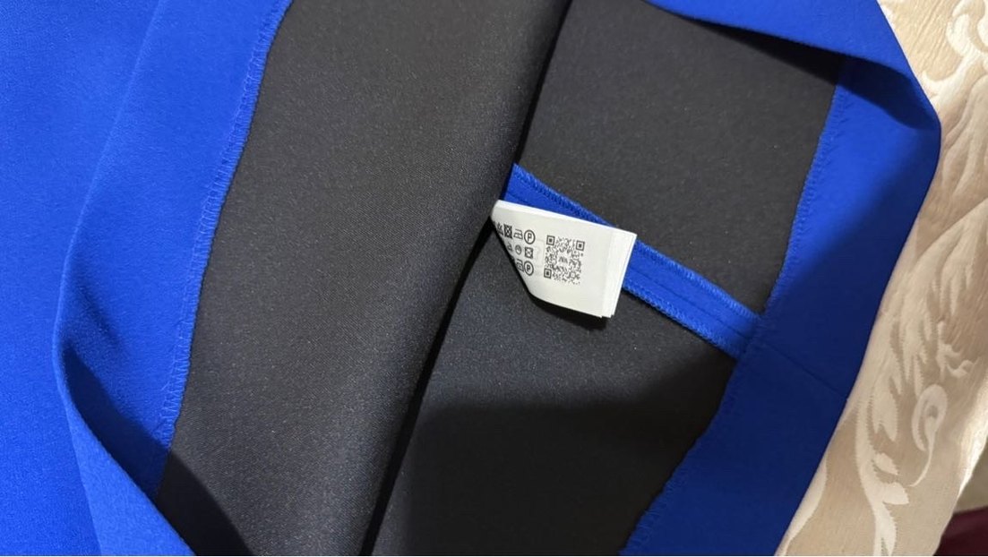 Kolsuz Lacivert Midi Elbise - Görsel 3