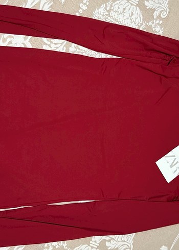 Zara Kadın Kırmızı Bluz - Görsel 3