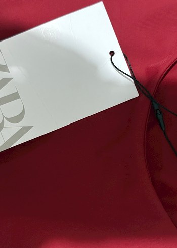 Zara Kadın Kırmızı Bluz - Görsel 2