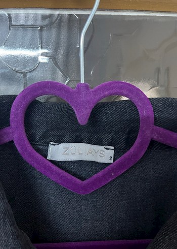 Zülays Gri Kadın Uzun Denim Elbise - Görsel 3