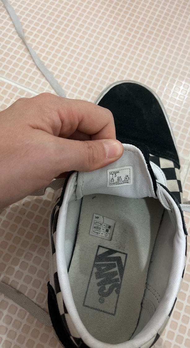 Kadın Ekose Desenli Günlük Spor Ayakkabı - Görsel 4