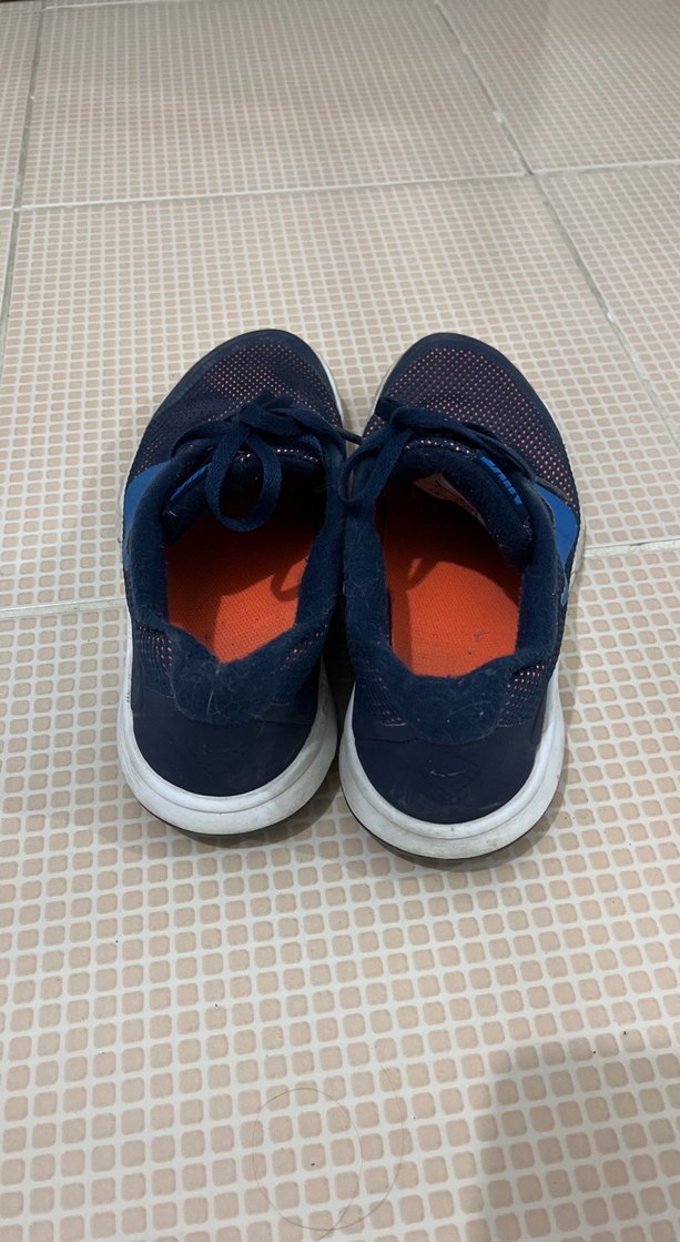 Lacivert Elastik Bağcıklı Spor Ayakkabı - Görsel 3