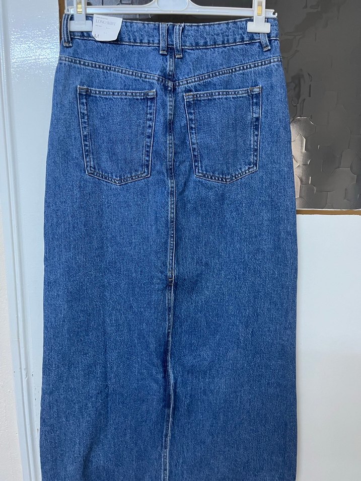 Kot Uzun Etek, Rahat Kesim, Günlük Stil - Görsel 2