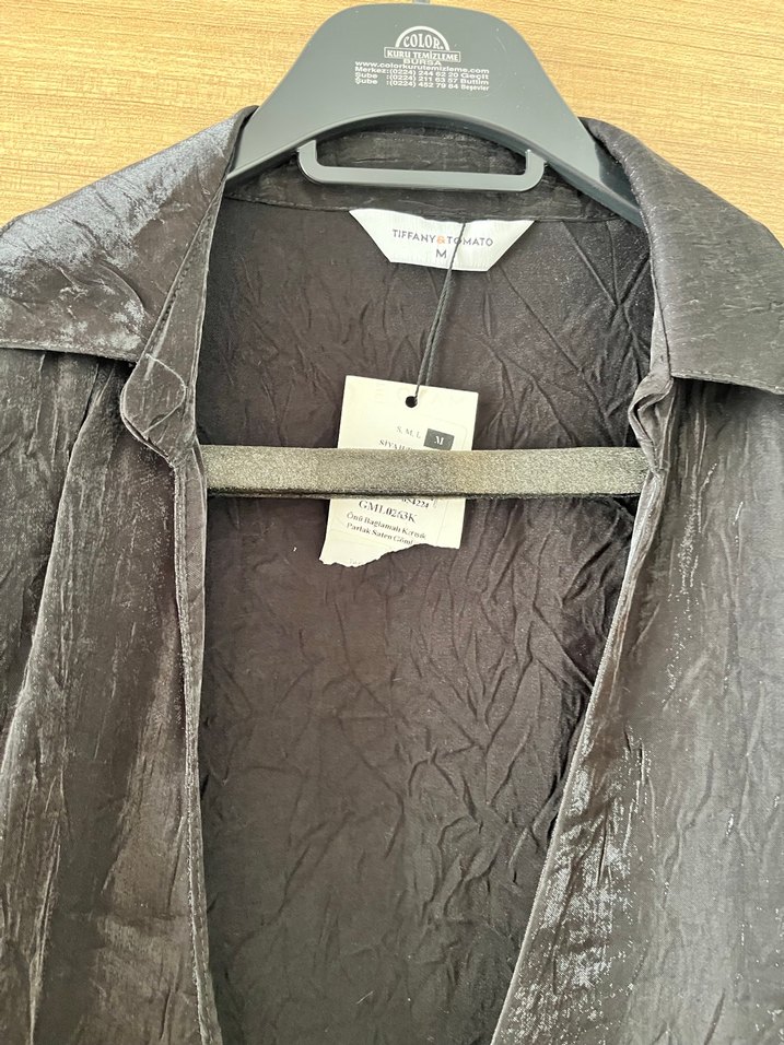 Siyah uzun parlak - Görsel 4