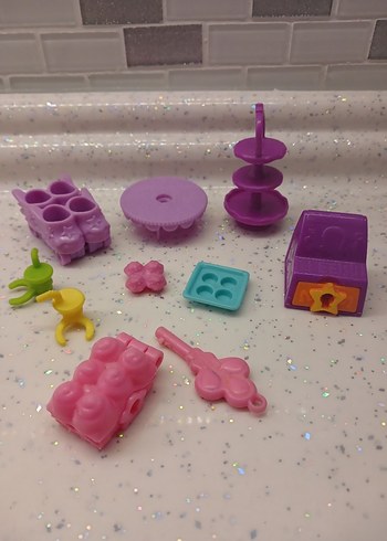 Beden Mrs Dazzle Cake ve Eşyaları My Little Pony
