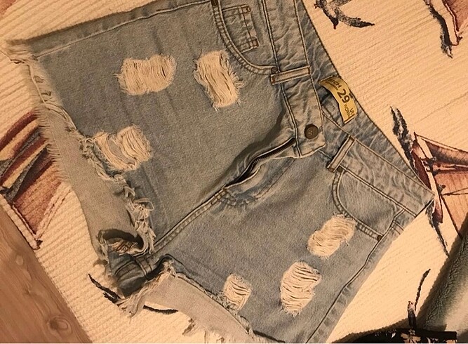 Kot şort - Görsel 5