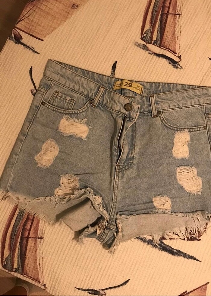 Kot şort - Görsel 2