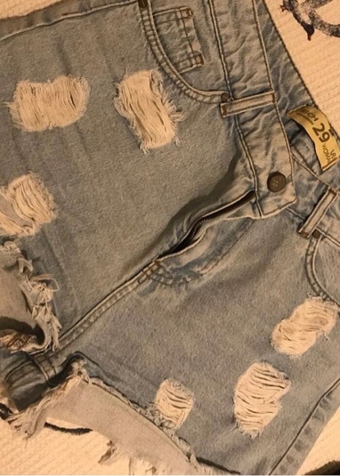 Kot şort - Görsel 5