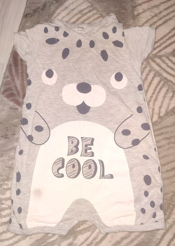 Gri Baskılı Çocuk Atlet - Görsel 2