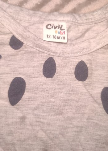 Gri Baskılı Çocuk Atlet - Görsel 3