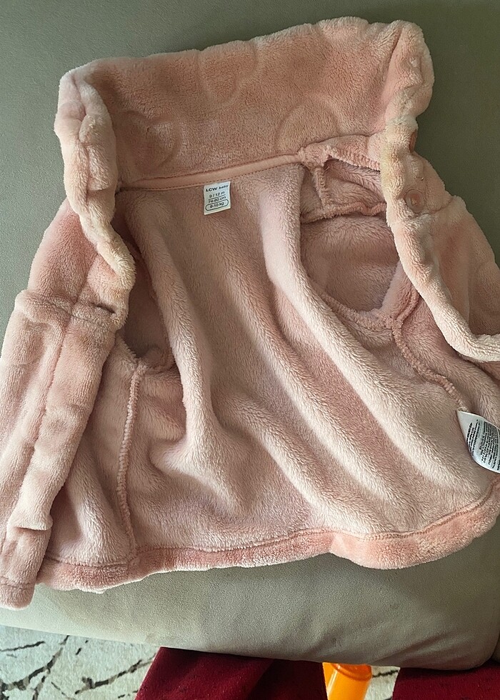 Çok tatlı peluş mont - Görsel 3