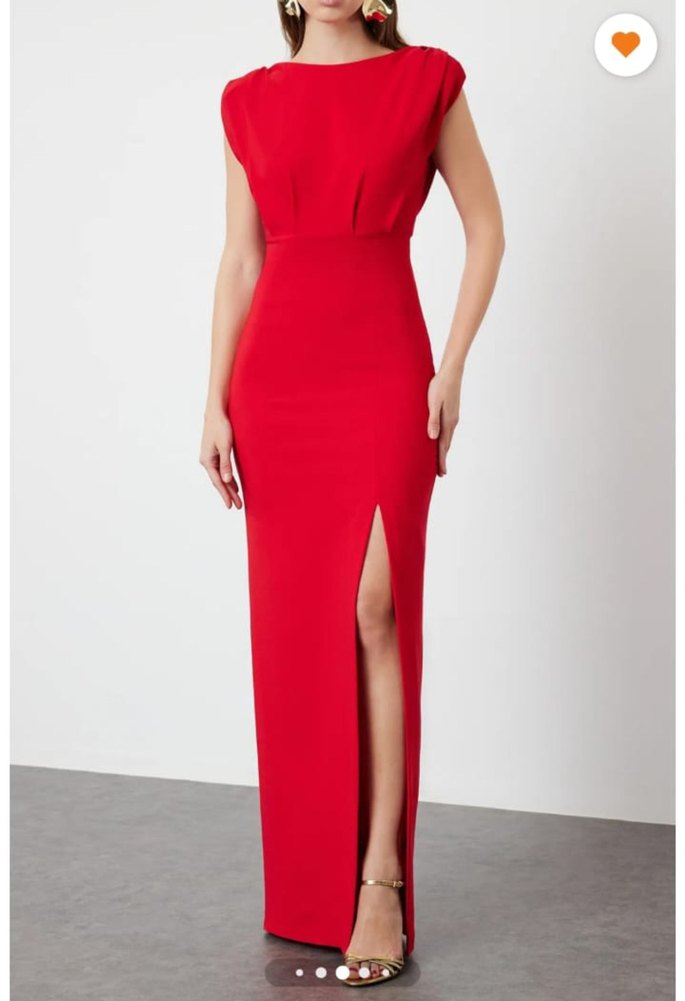 Şeffaf Kırmızı Kadın Kulak Manşeti - Görsel 2