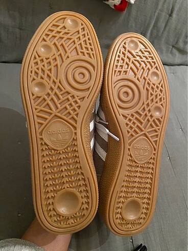 39 Beden kahverengi Renk Adidas Spezial Earth Strata Gum