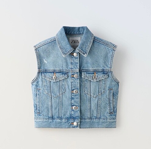 Zara Denim Yelek