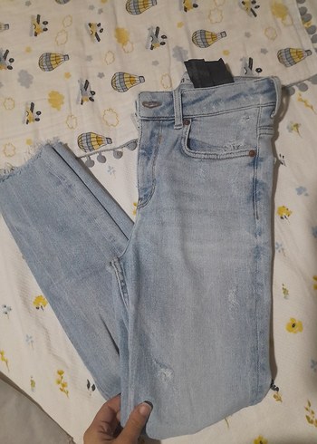 Yüksekbel Kadın Kot Pantolon