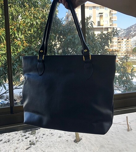 Beden lacivert Renk Tote Çanta