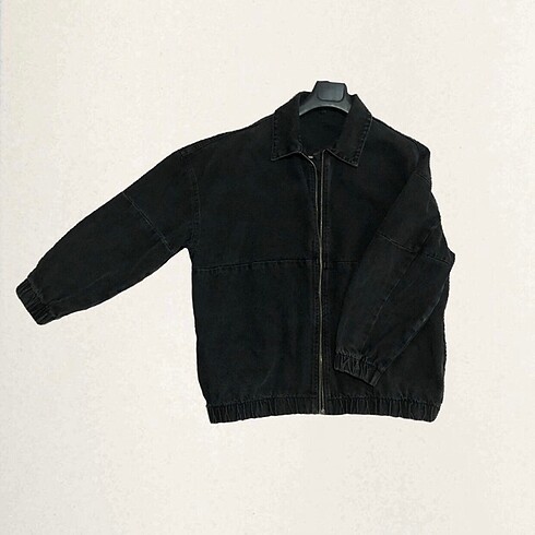 Bomber Denim Vintage Ceket