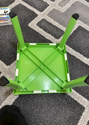 Çok Renkli Çocuk Sandalyesi ve Oyun Masası - Görsel 5