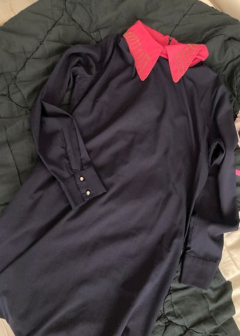 Düğmeli Uzun Tunik - Görsel 3