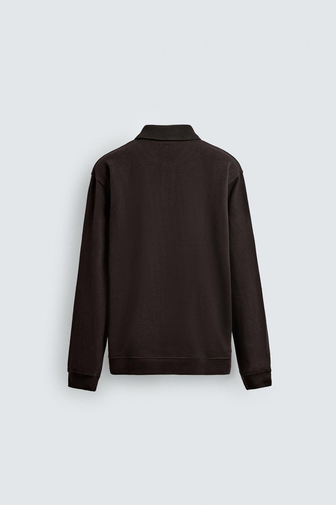 ZARA BASIC DOKULU POLO T-SHIRT - Görsel 2