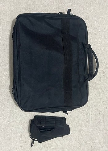 Fermuarlı Siyah Erkek Evrak Çantası - Görsel 3