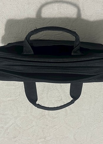 Fermuarlı Siyah Erkek Evrak Çantası - Görsel 4