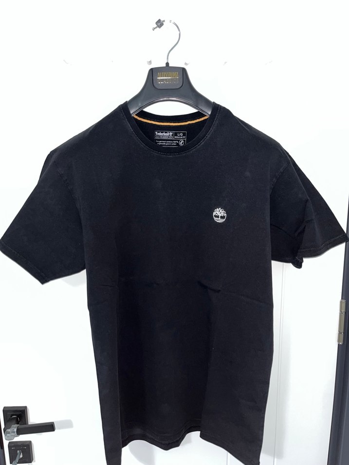 TİMBERLAND DUSTAN RİVER serisi siyah T-Shirt. - Görsel 4