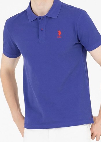US POLO KRALİYET MAVİSİ POLO T-Shirt