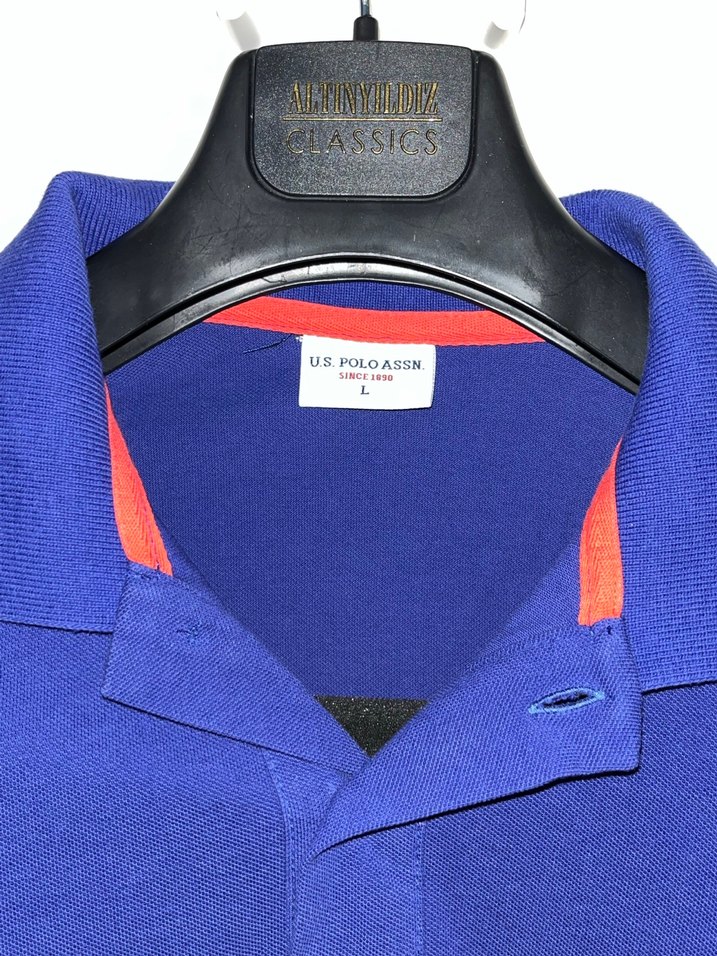 US POLO KRALİYET MAVİSİ POLO T-Shirt - Görsel 4