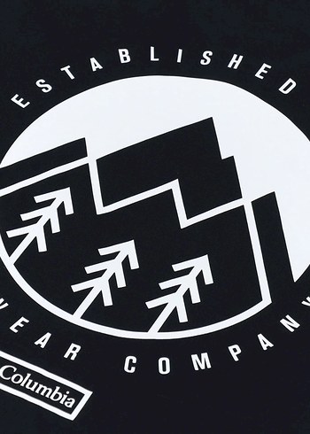 Columbia Siyah Erkek Basic Tişört Tillamook - Görsel 4